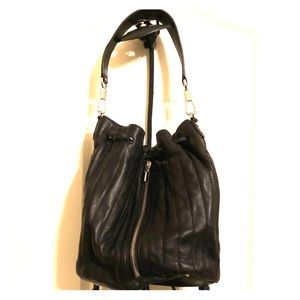 Elizabeth and James Black Bag